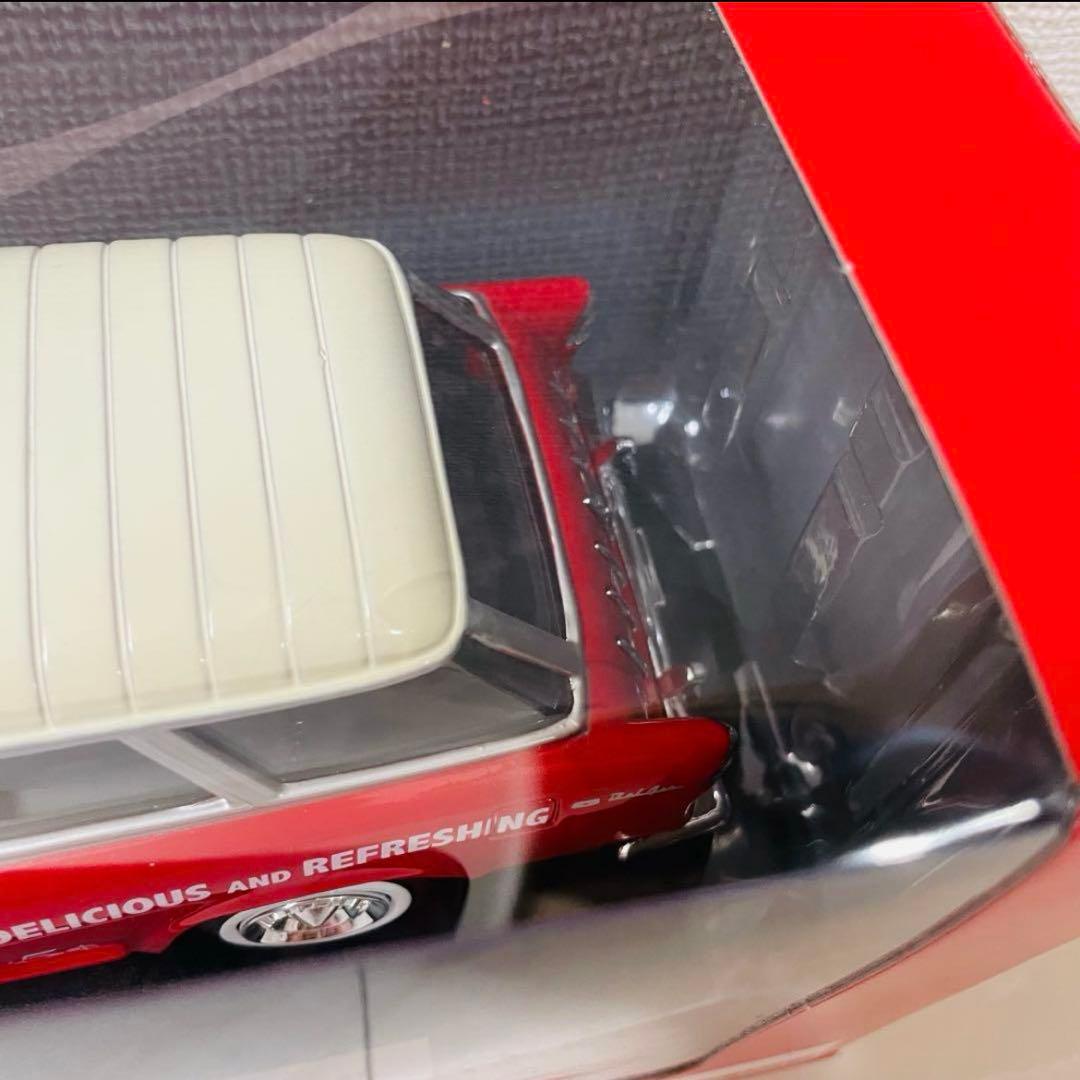 激レア！【新品未開封】1955 シェビーベルエアノマドワゴン コカコーラミニカー