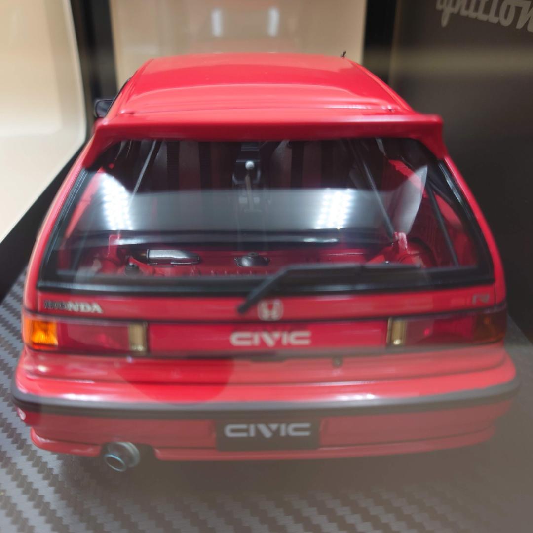 1/18 ホンダ シビック Honda CIVIC (EF9) SiR レッド
