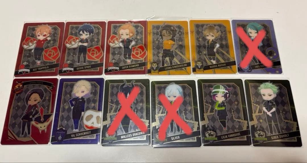 ツイステ　メタルカード　SDカード　制服　式典服　実験着　運動着