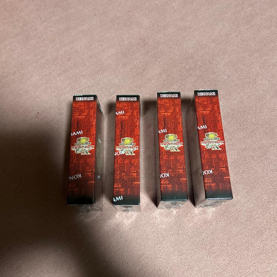 リミテッドパック　GX　オシリスレッド　シュリンク付き　未開封　4BOX