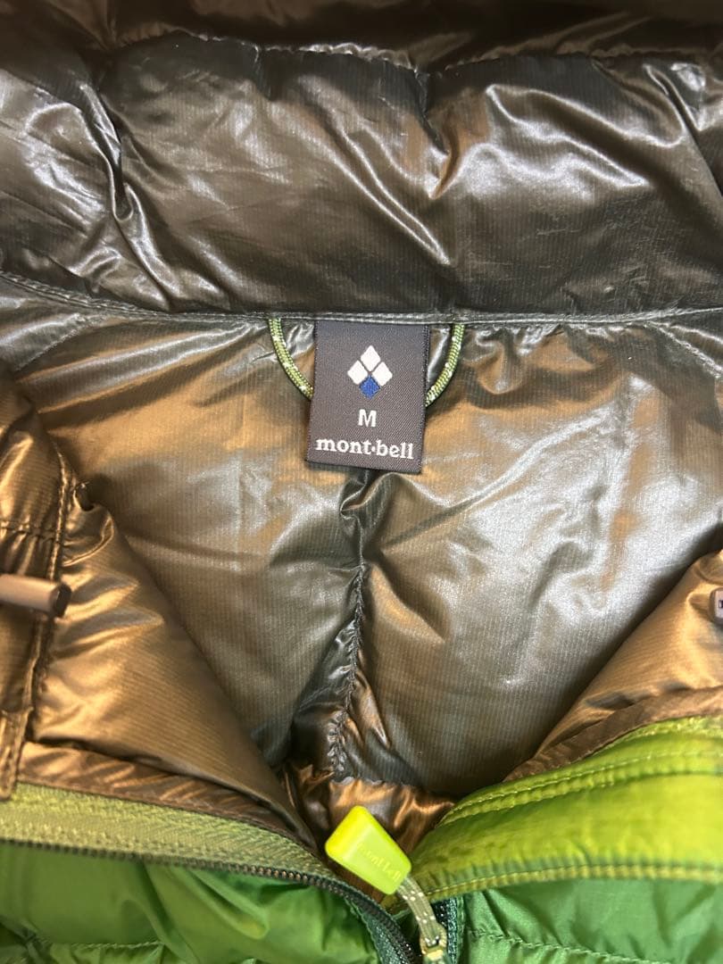 mont-bell スペリオダウンパーカ 800FP グリーン　人気色