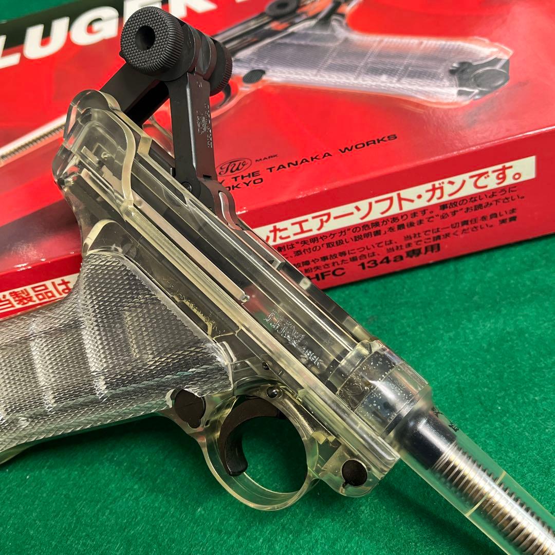 タナカ　ルガーP08 スケルトン