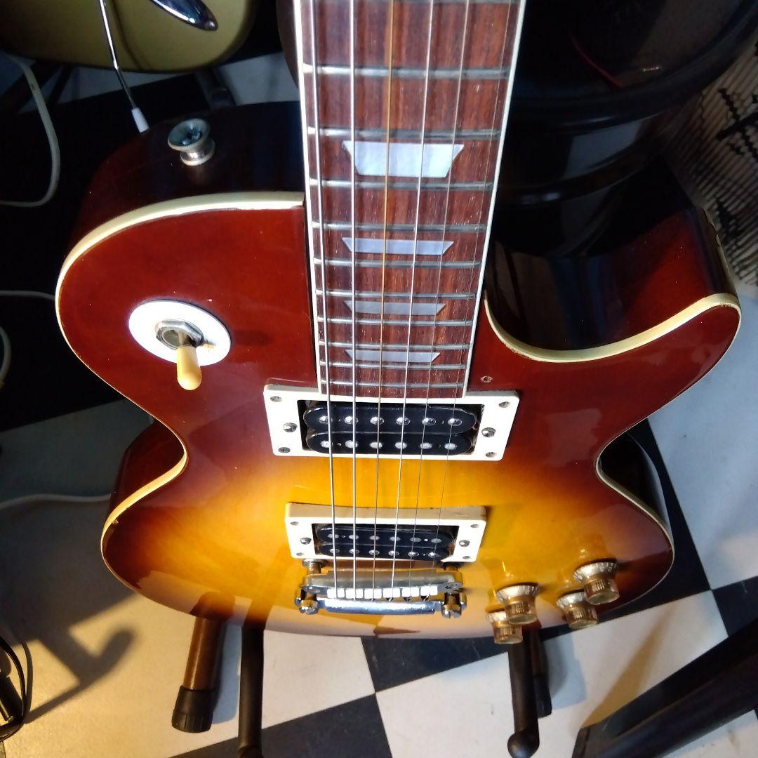 グレコ、レスポールスタイル サンバースト…マクソンハムバッカー！