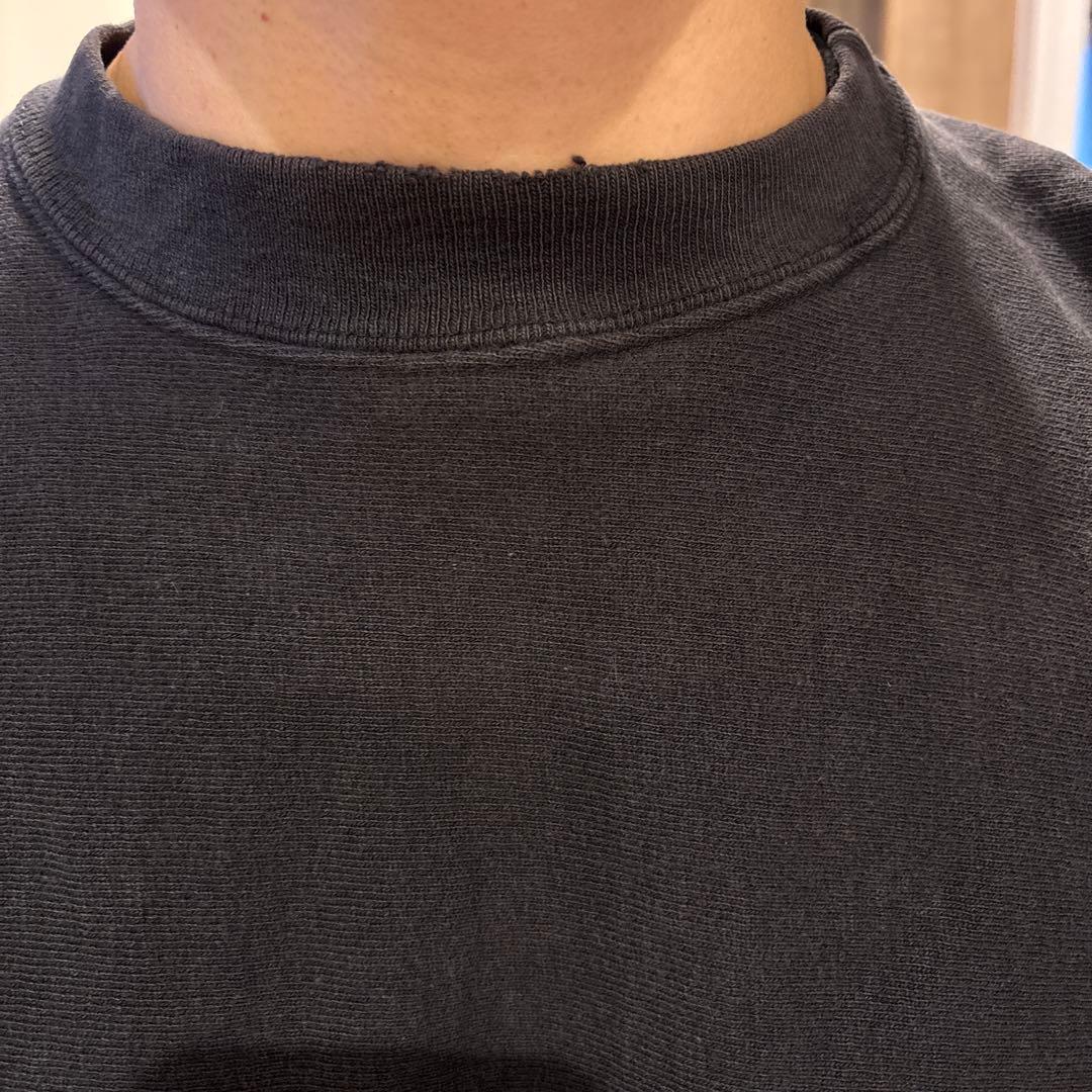 90s Champion Reverse Weave XL BLACK刺繍タグ