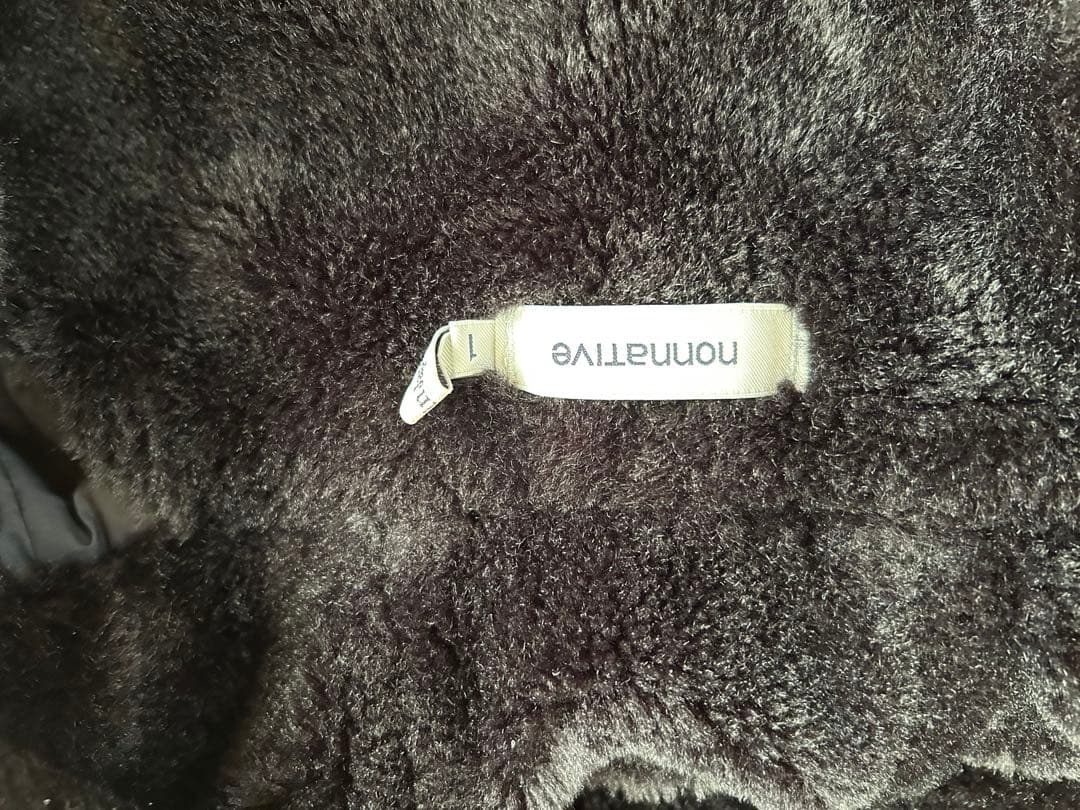 nonnativeノンネイティブ　TROOPER HOODED BOA COAT