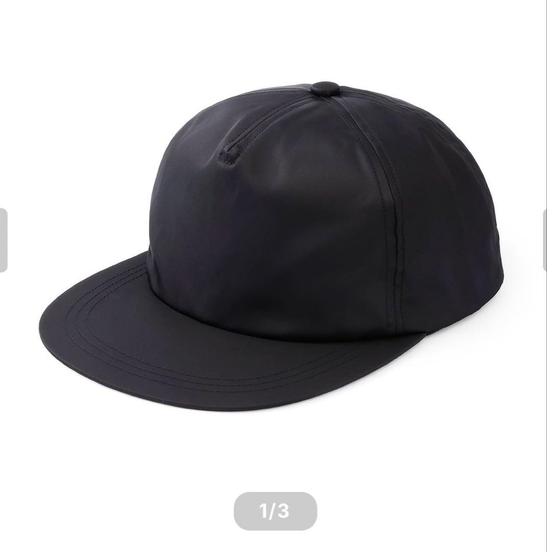 帽子 everyone LIMONTA nylon cap (BLACK)