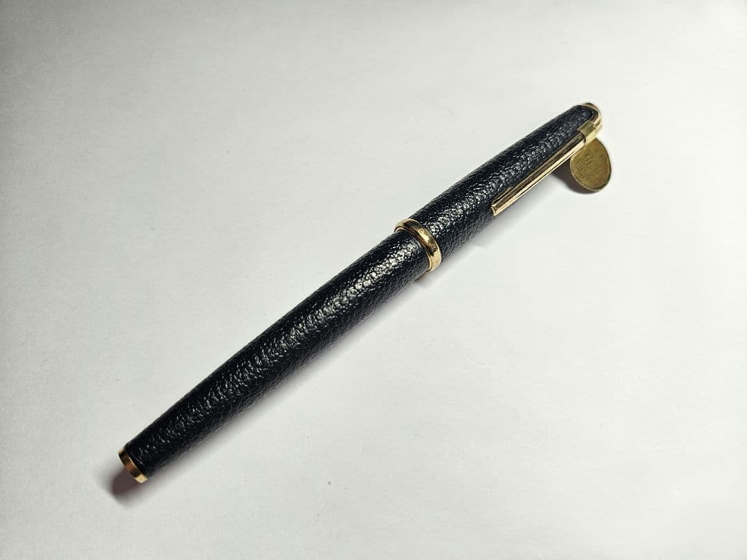 プラチナ万年筆 シープ 革 14K 万年筆 廃盤 廃番 細字