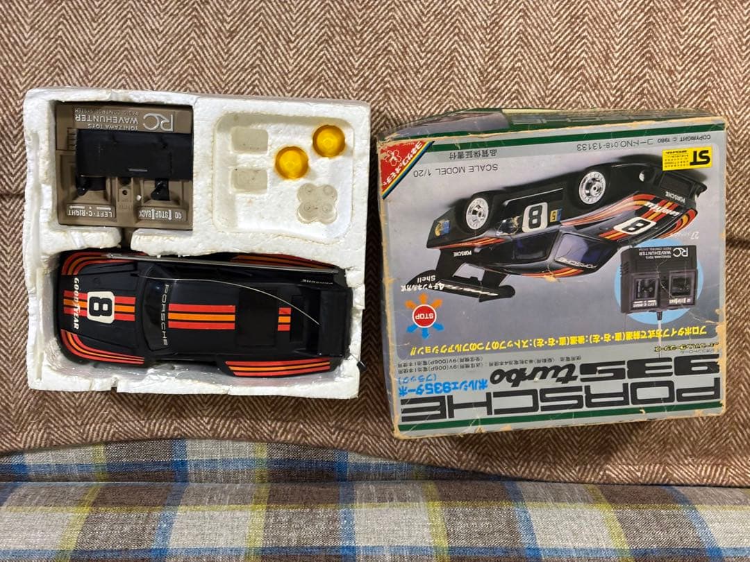 当時物 ヨネザワ RC ポルシェ935ターボ 箱付
