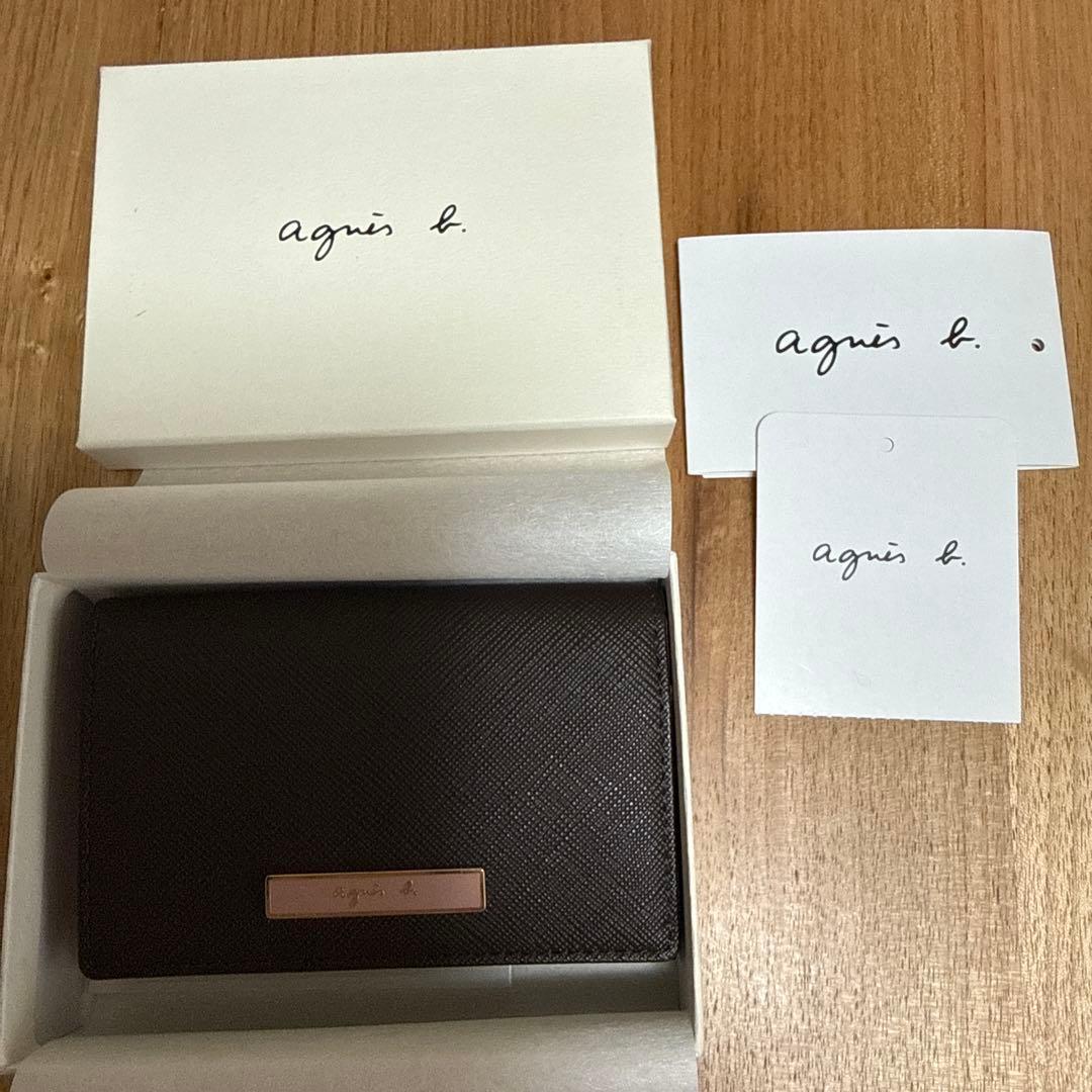 agnis b. 名刺入れ　品名QAW05-05