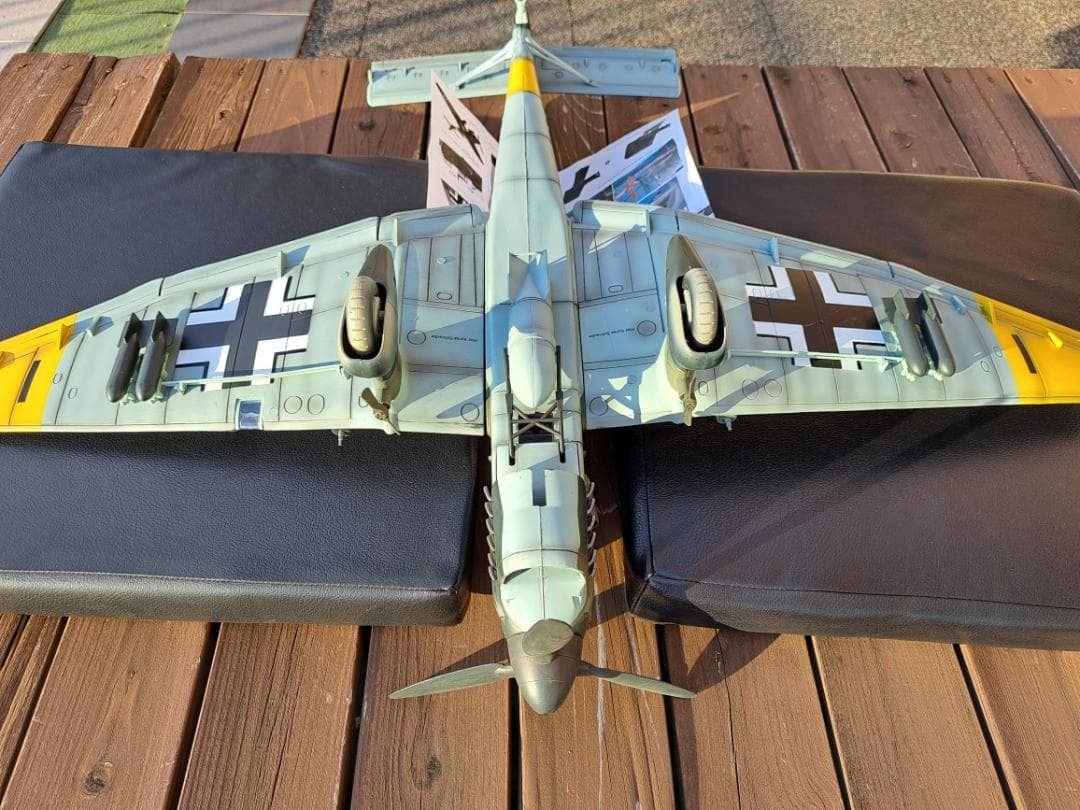 限定値下　1/18 ドイツ空軍　スツーカ Ju 87 完成品　中古