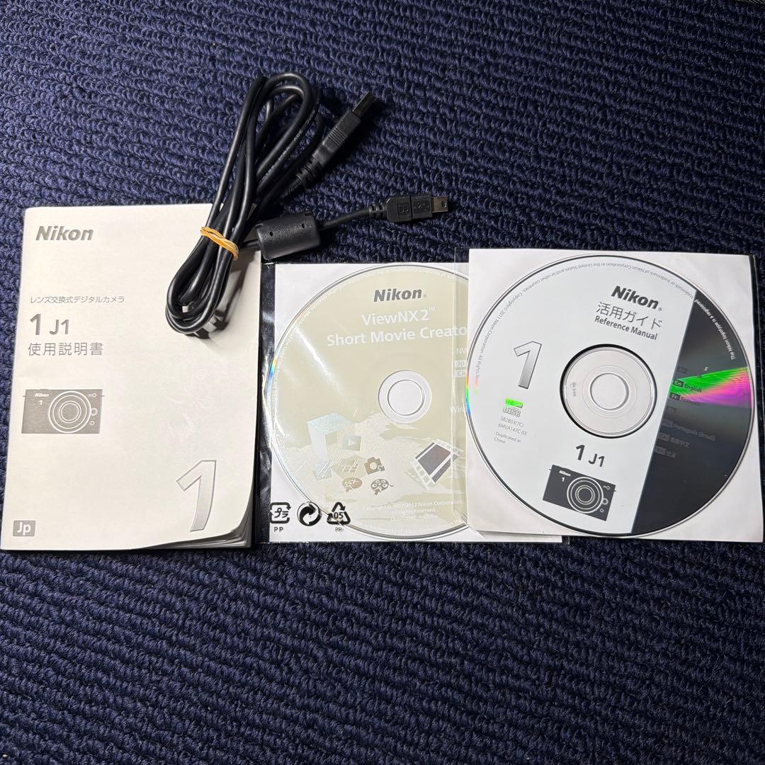 【ジャンク扱い】Nikon1（ニコン）/ ミラーレス一眼 J1 白