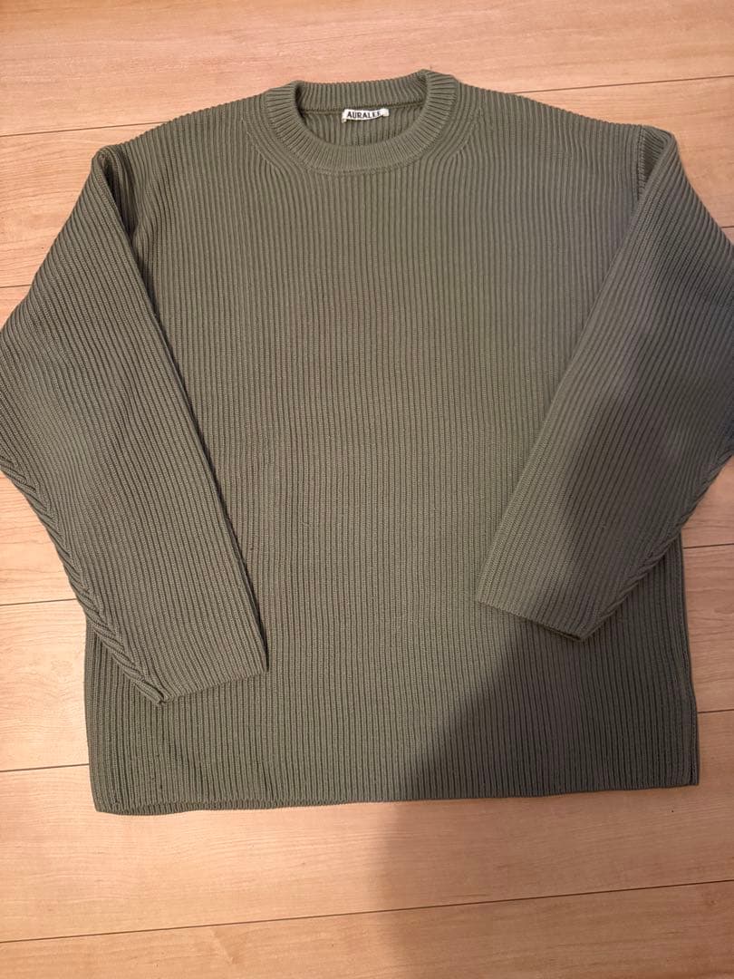 AURALEE SUPER FINE WOOL RIB KNIT サイズ5