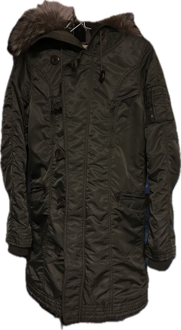 ク*り様 goa monsterbighoodie furmodcoat mil