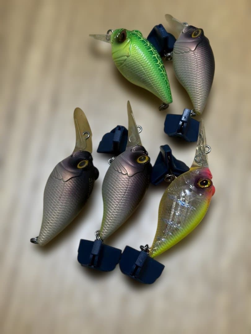 megabassメガバス グリフォンSR-X、MR-X、サイクロン 6個セット