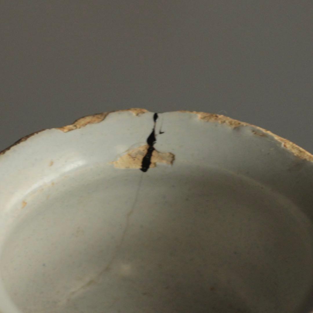 デルフト アルバレロ ぐい呑み 盃 酒器 古美術 古道具 アンティーク