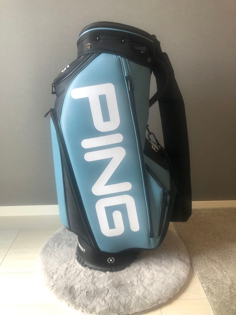 PING キャディバッグ ブルーグレイ　未使用品