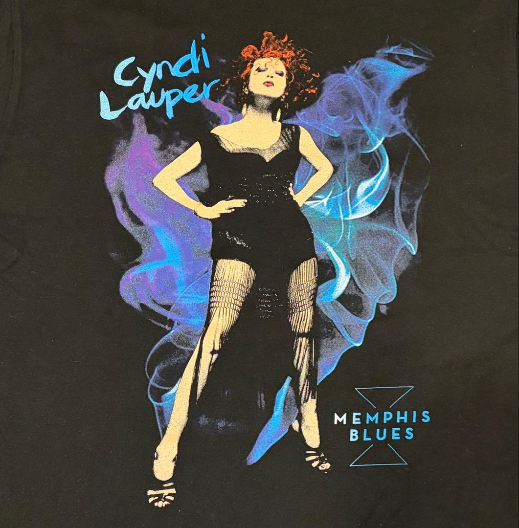 Cyndi Lauper シンディ・ローパー Tシャツ 2013年 来日