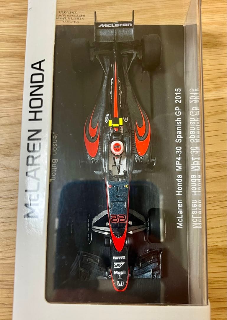 スパーク マクラーレン ホンダ MP4-30 2015 スペインGP J.バトン