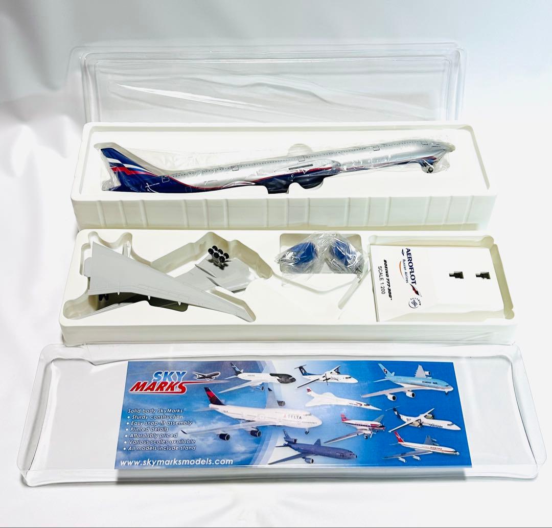 SKY MARKS 1/200 B777-300 アエロフロートロシア航空