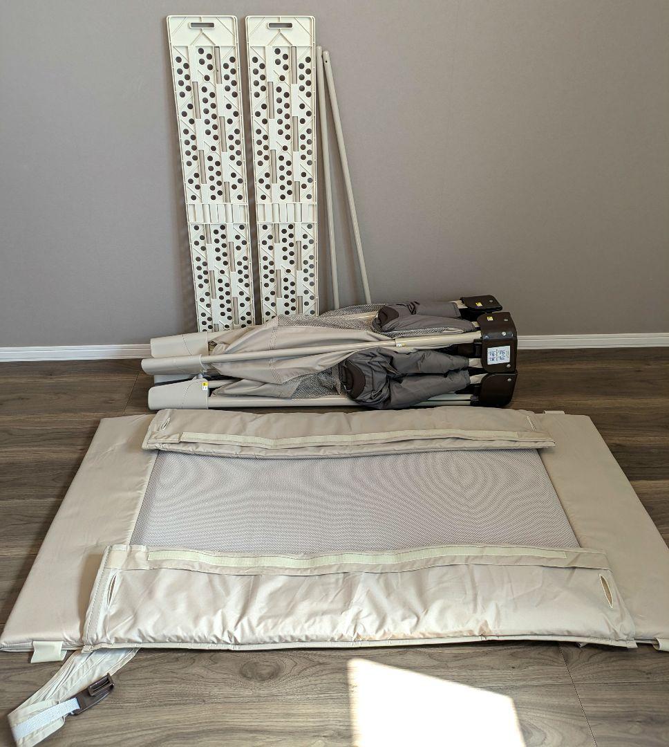 【美品】Aprica ココネルエアー ベビーベッド サークル　未使用級