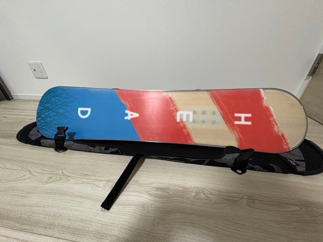 カバー付き　スノーボード　新品ビンディングセット