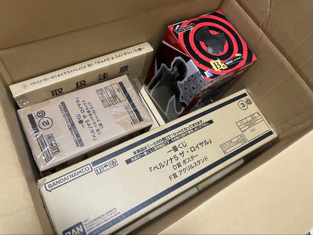 ペルソナ5 ロイヤル 一番くじ セミコンプ ロット