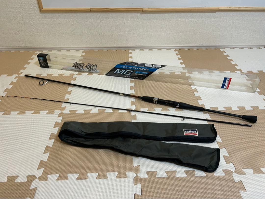 Daiwa 極鋭 MCゲーム 210 スピニング専用　テンヤマダイ ケース付き