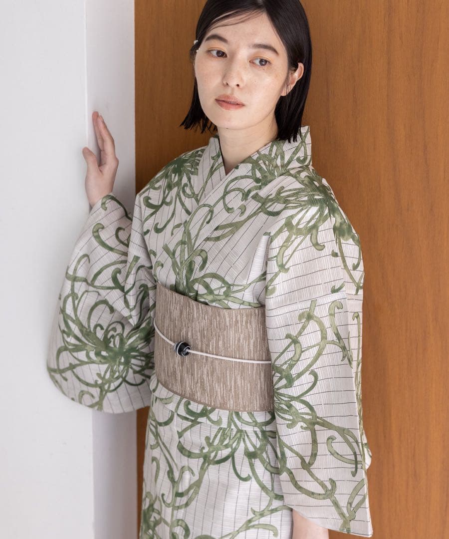 ［新品］浴衣・帯・下駄セット