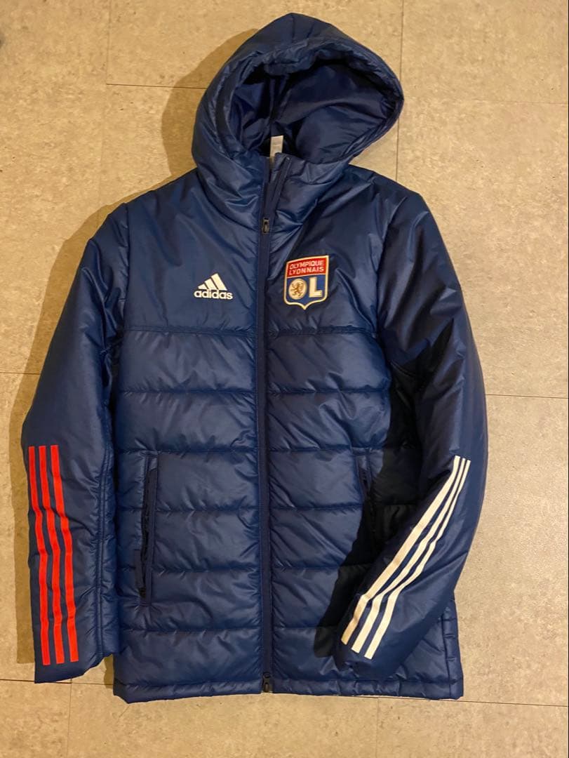 adidas オリンピック・リヨン ベンチコート