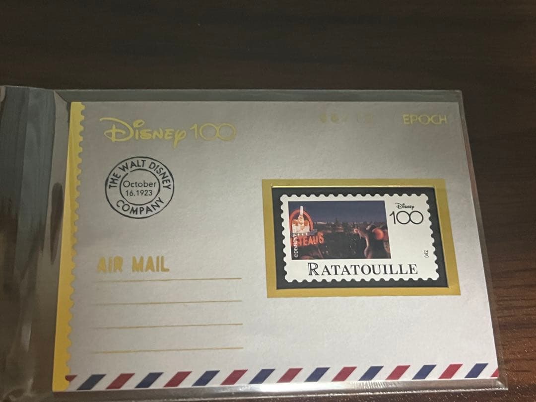 エポック　ディズニー100周年　限定コレクション　世界10枚限定　シリアル