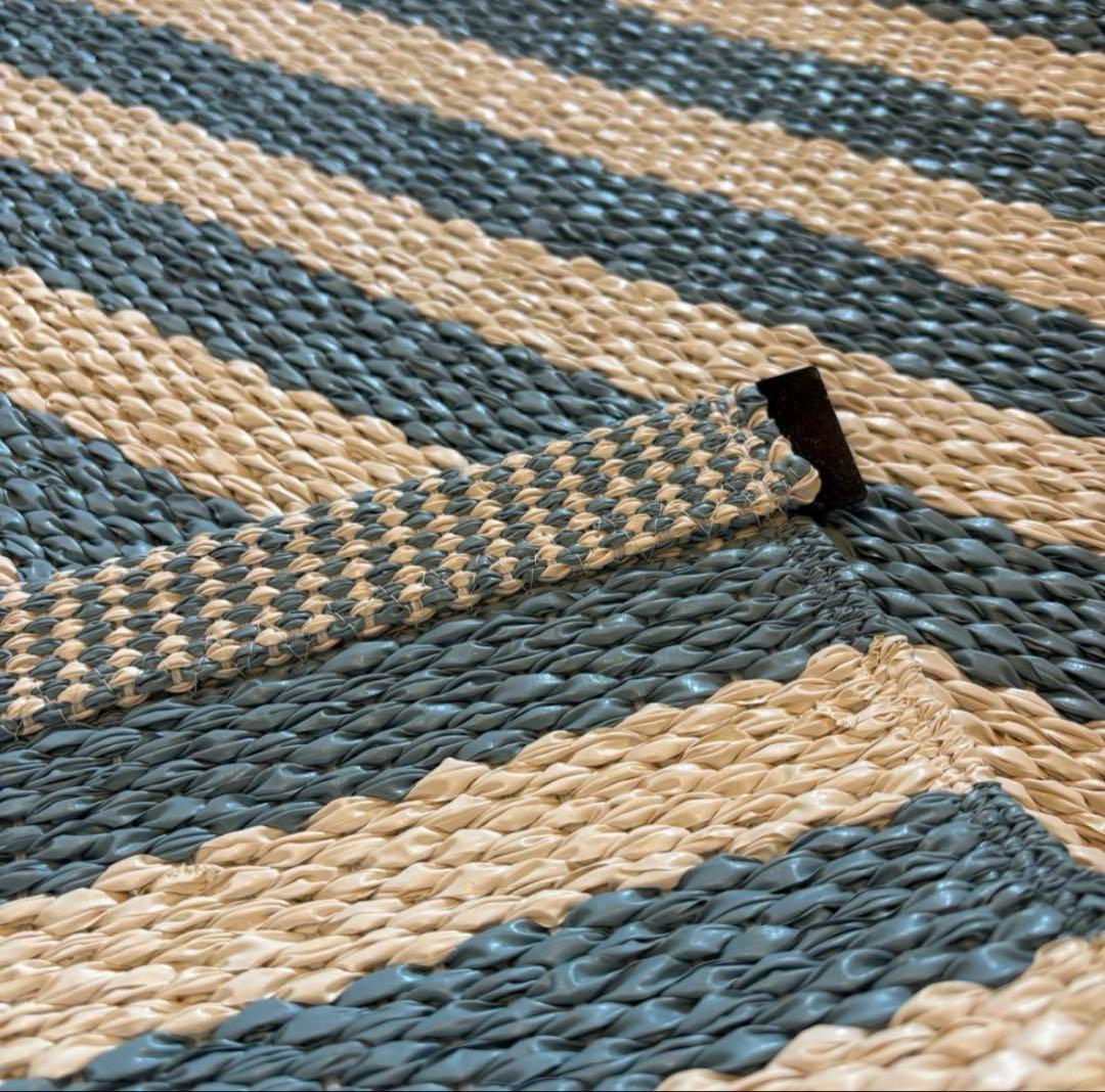 最終値下げ！【新品】パペリナ/DUO ミスティブルー /85×160cm