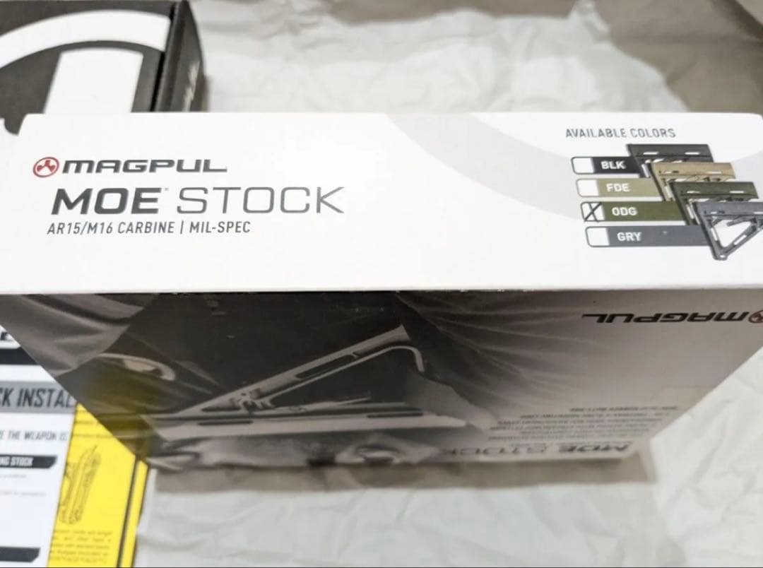 実物 MAGPUL バット ストック MOE Stock ミルスペック odg