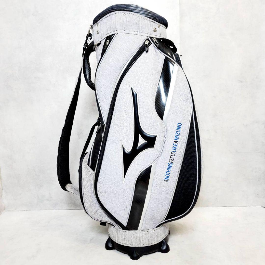 MIZUNO ミズノ キャディバッグ ゴルフバッグ グレー