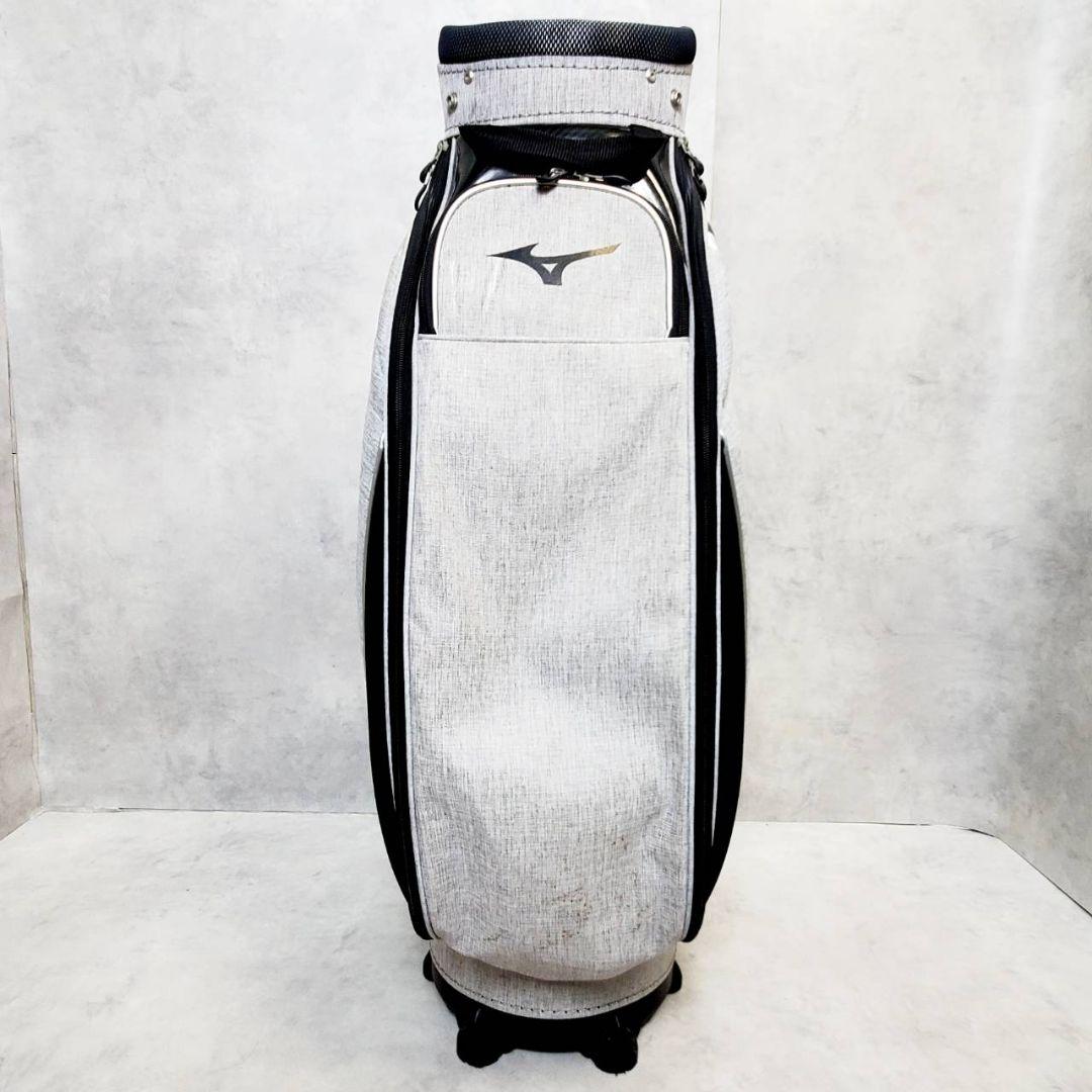 MIZUNO ミズノ キャディバッグ ゴルフバッグ グレー