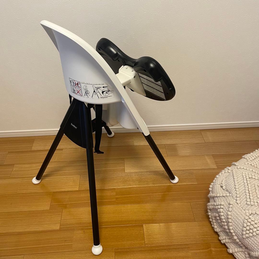 【BABY BJORN】ベビービョルン　ハイチェア（ハーネス付き）　ベビーチェア