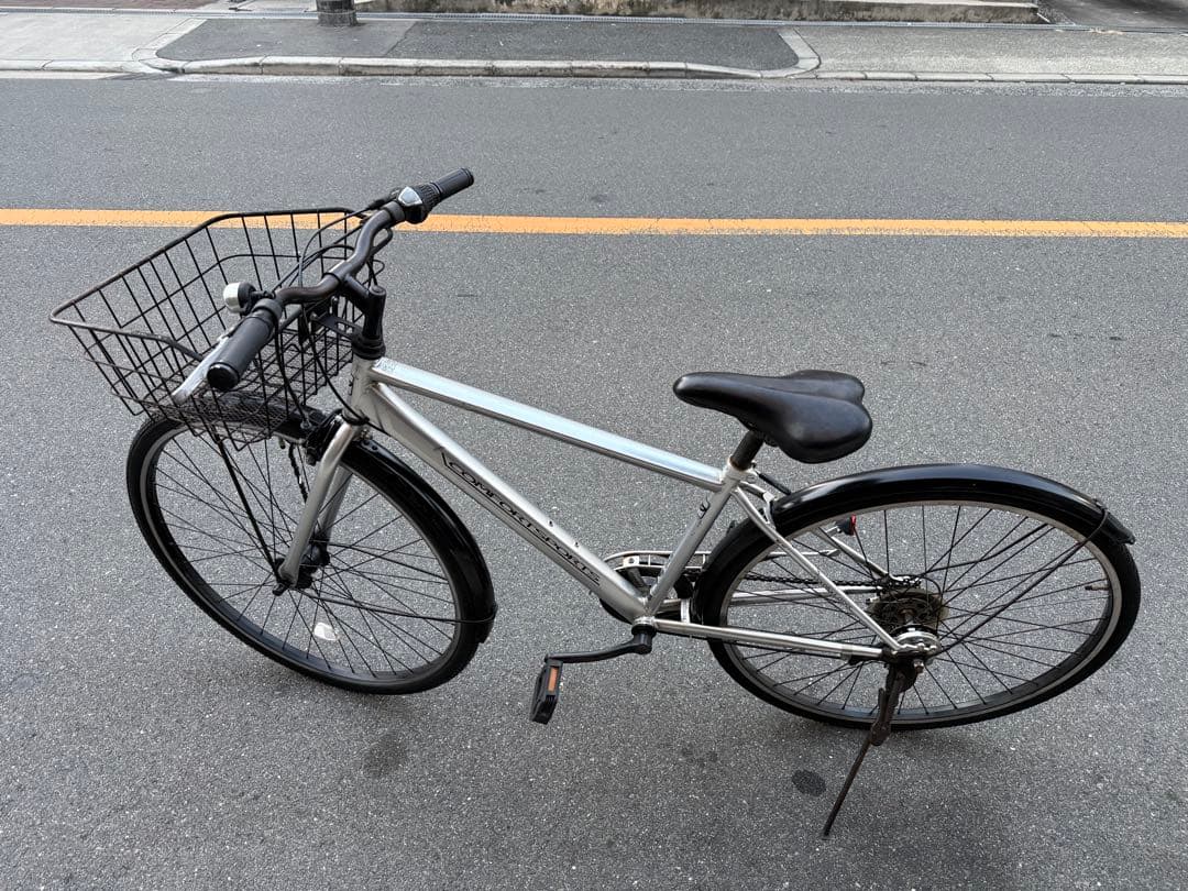 173 自転車 大阪市 【引取り限定】 美品 27インチ 変速付き