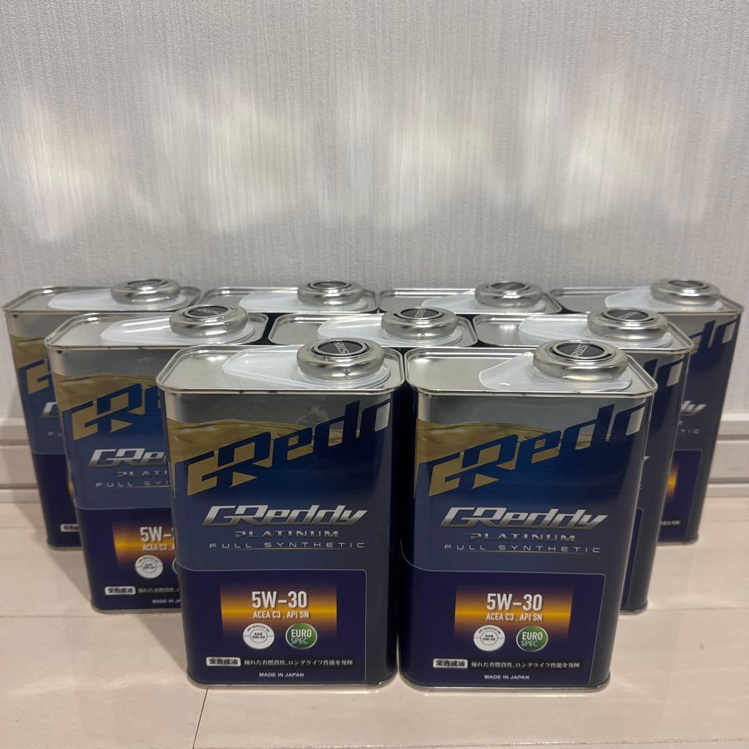 GReddy PLATINUMエンジンオイル9リットル