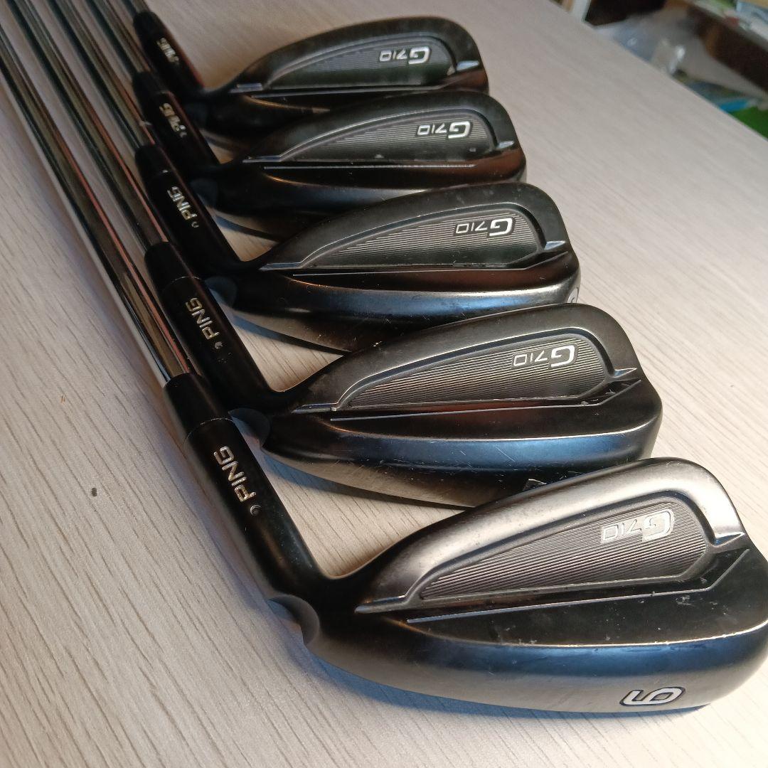 PING G710 アイアンセット 6-9 W 黒ドット