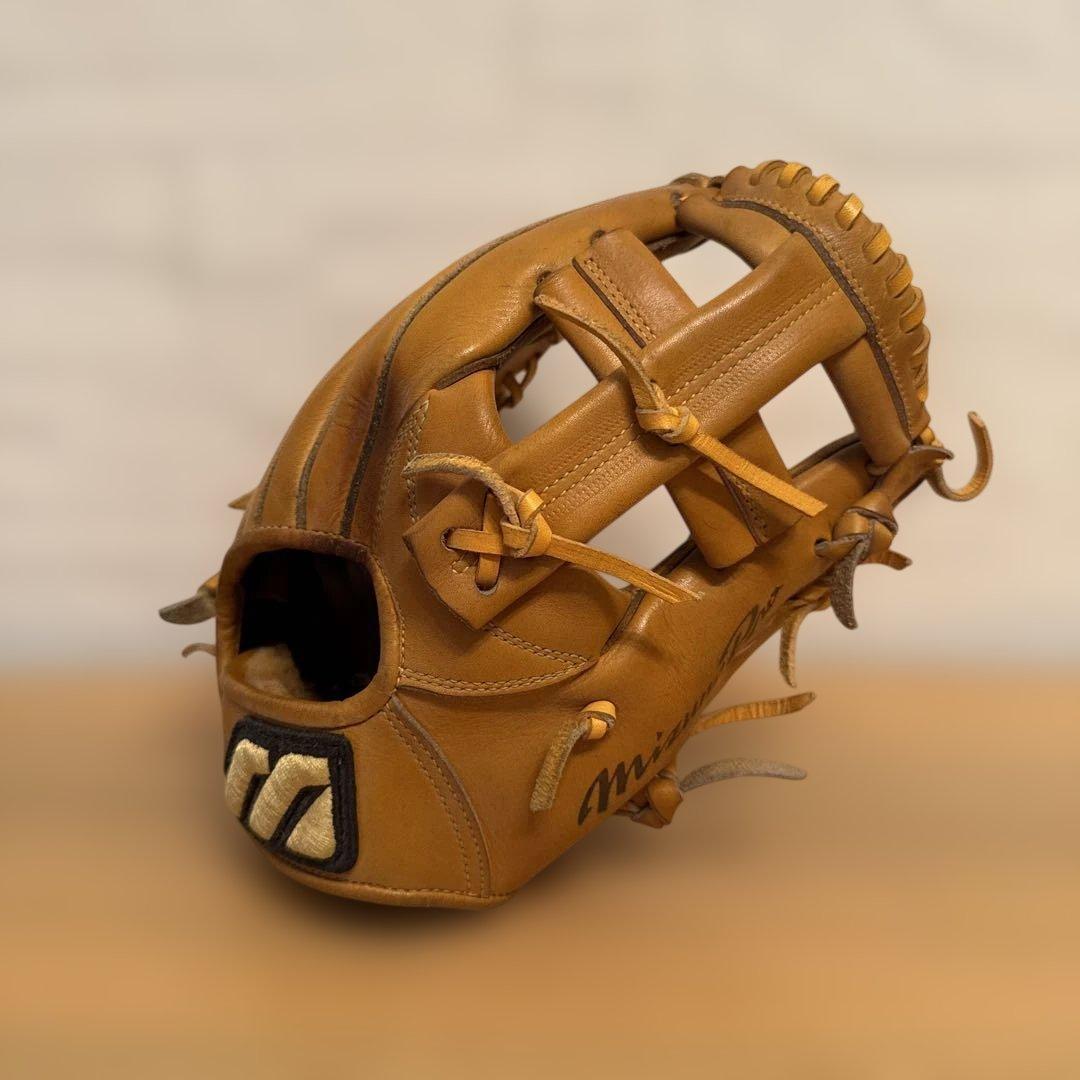 ミズノプロ　3Dテクノロジー　硬式内野手用　ナチュラル　ビッグM