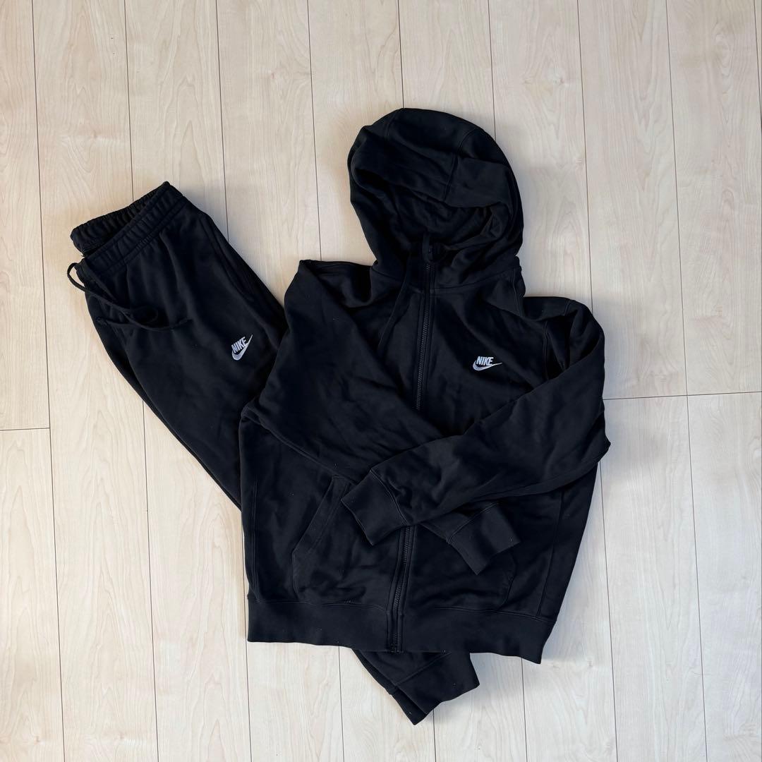 Nike ジャージ上下セット XXL 黒