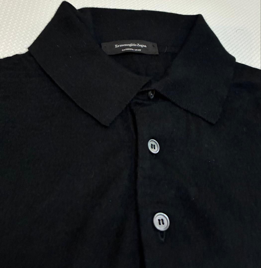 エルメネジルドゼニア　カシミヤニット黒