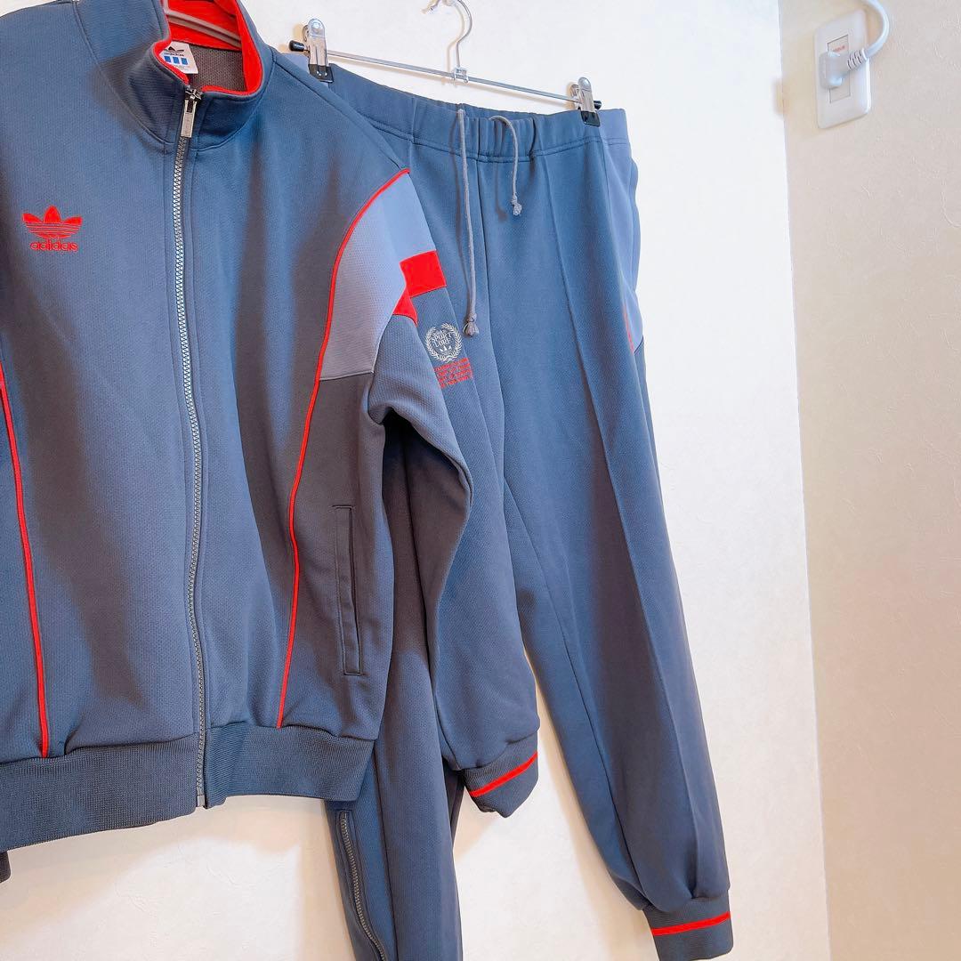 『セットアップ』90s vintage adidas トラックジャージ 希少 L