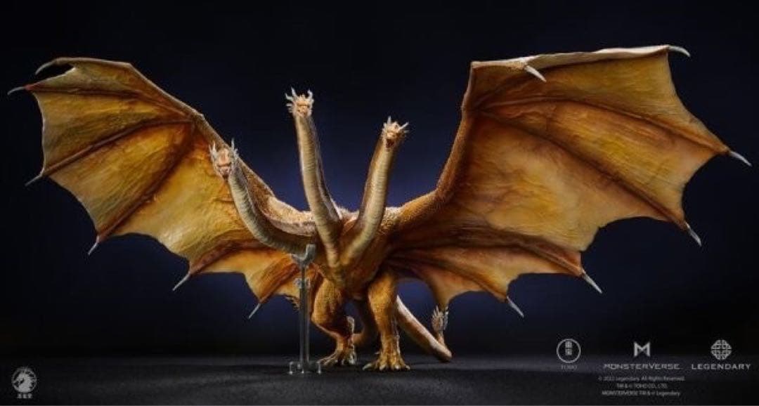 最終値下げw-dragon king ghidorah キングギドラ 2019
