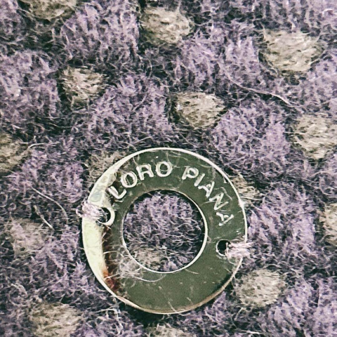 わねこ様希少美品✨ロロピアーナ ベビーカシミア ニット 紫 S高級素材イタリア製