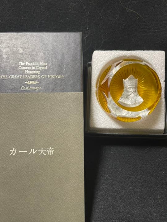 バカラ ペーパーウェイト ● 文鎮 フランクリンミント限定版