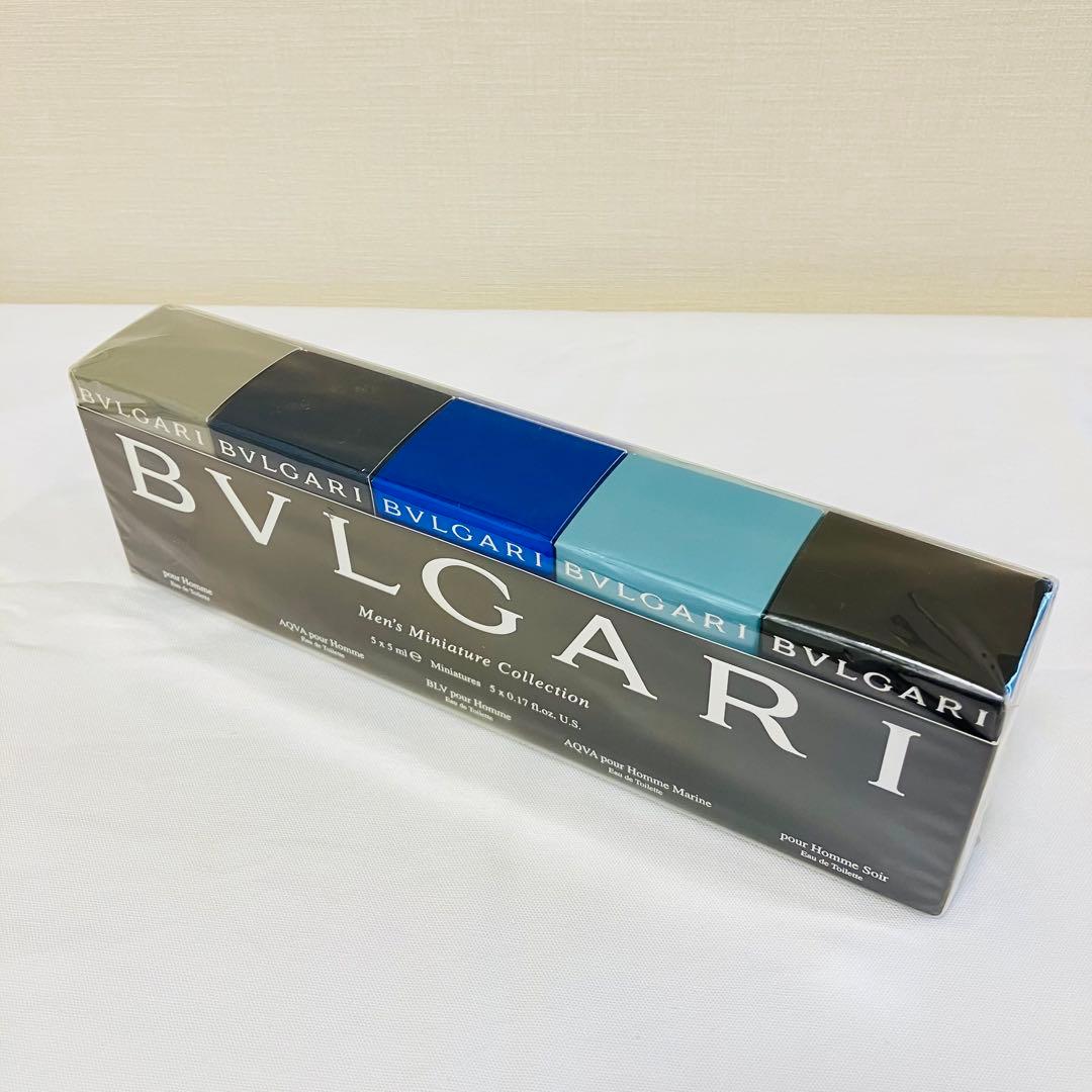 新品　BVLGARI ブルガリ トラベルコレクション ミニ香水 5本セット