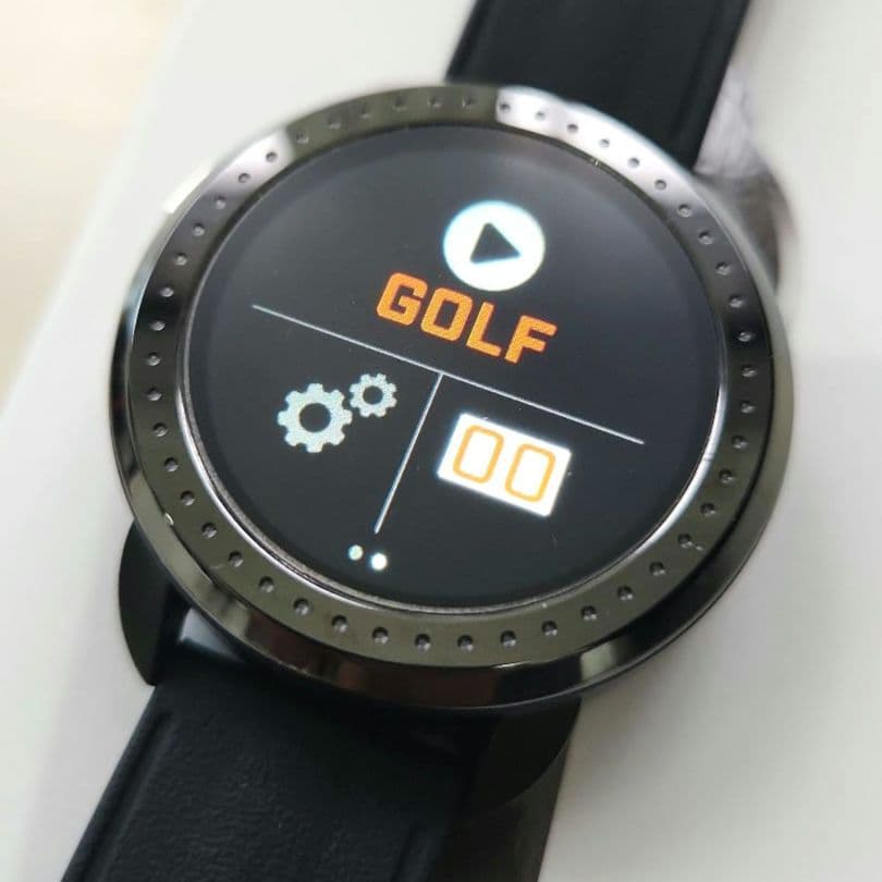 腕時計型距離測定器　ブッシュネルゴルフGPSリストウォッチ　イオンエリート　黒