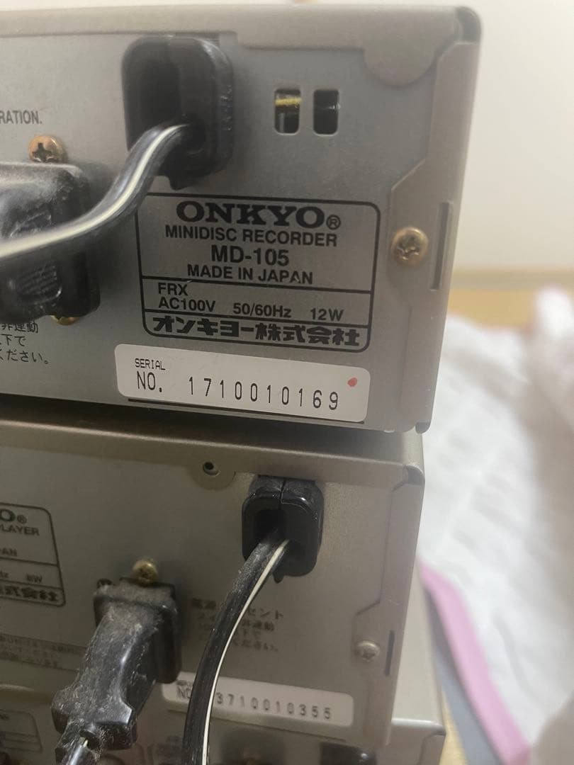 ONKYO 2ウェイスピーカーセット ブラウン