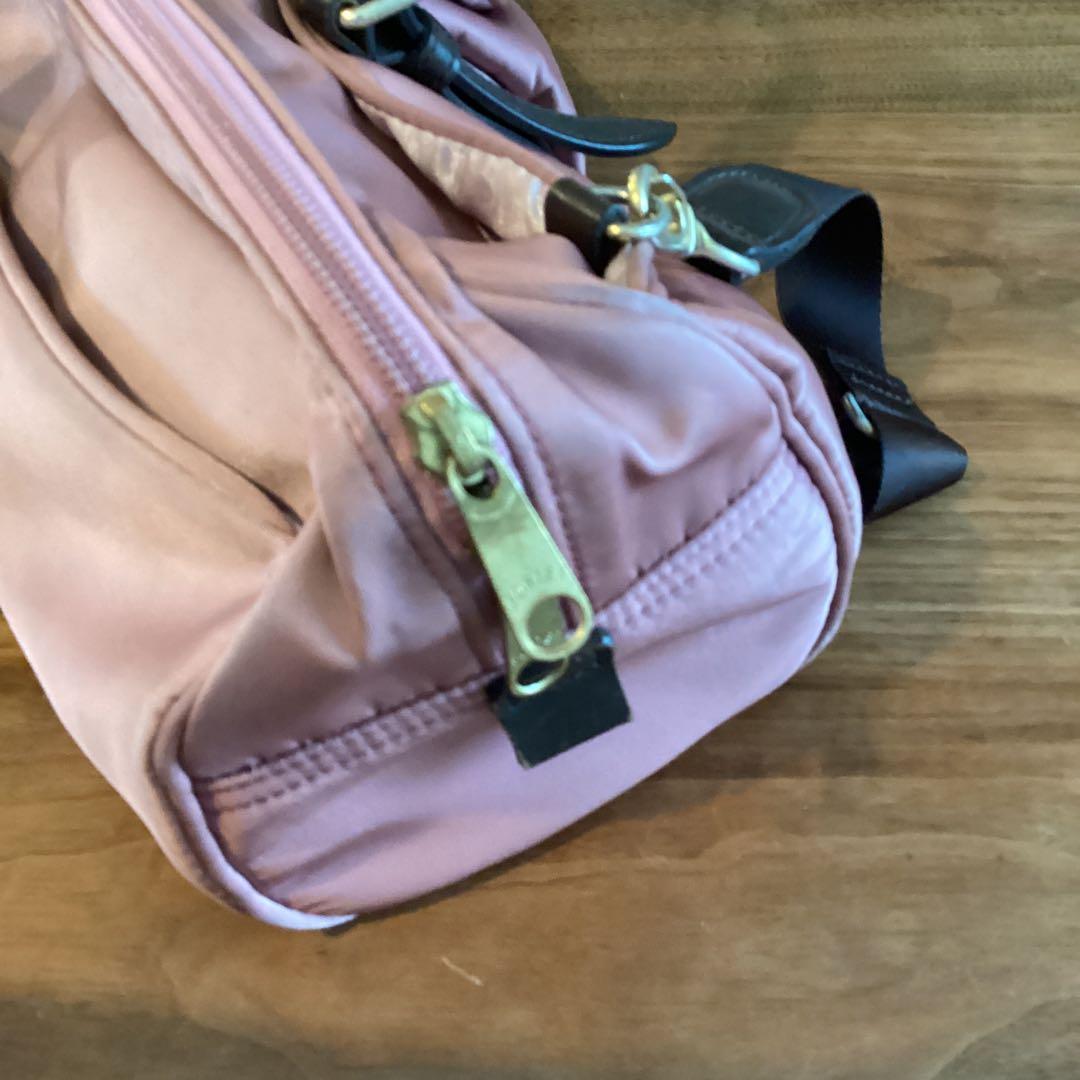 PORTER フルートケース ピンク ハンドバッグ　ショルダーバッグ　2way