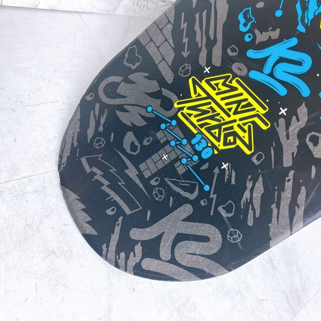 【★良品★】K2 キッズスノーボード　mini turbo 130cm 板のみ